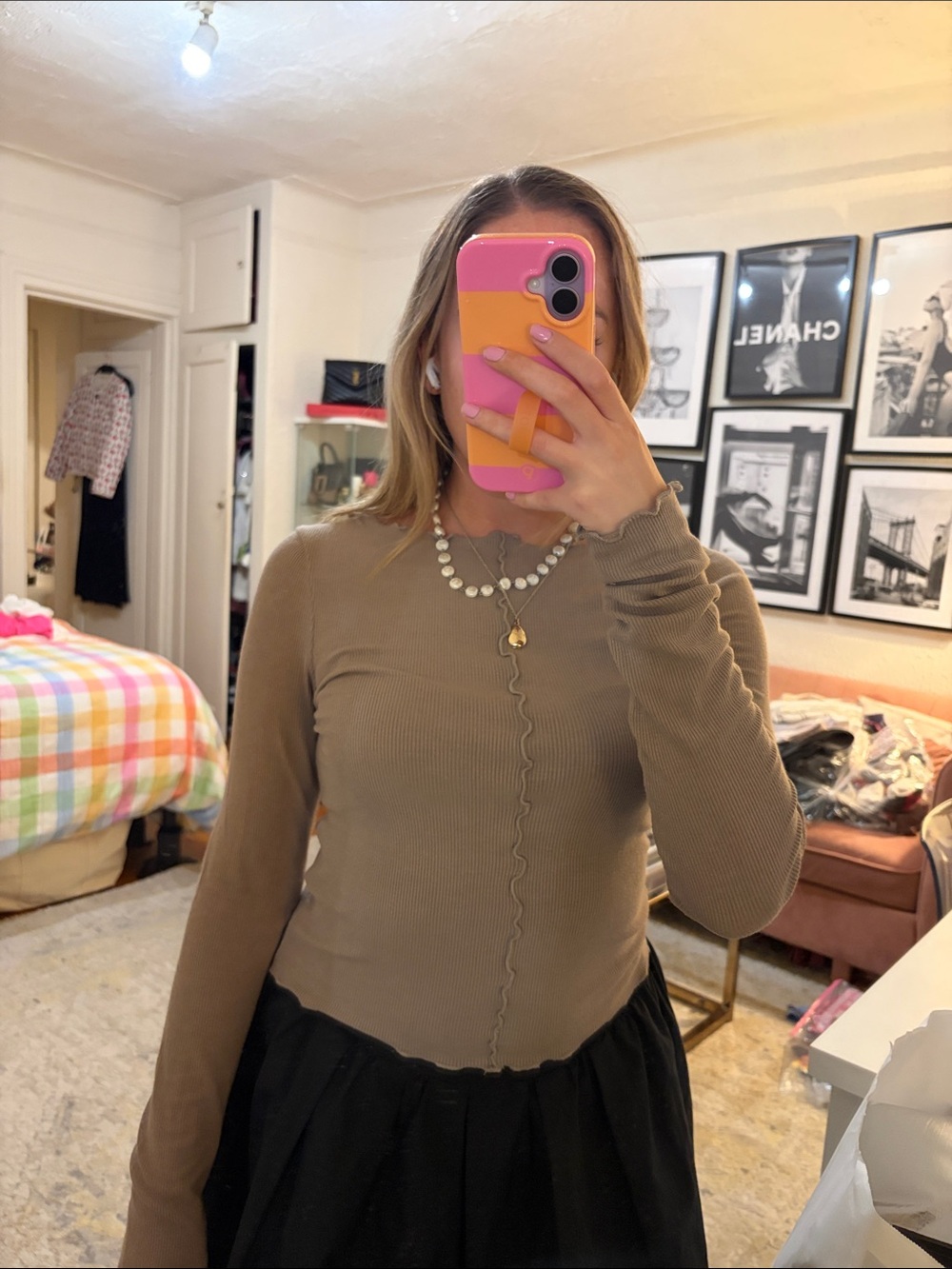 Ruched Abercrombie Top